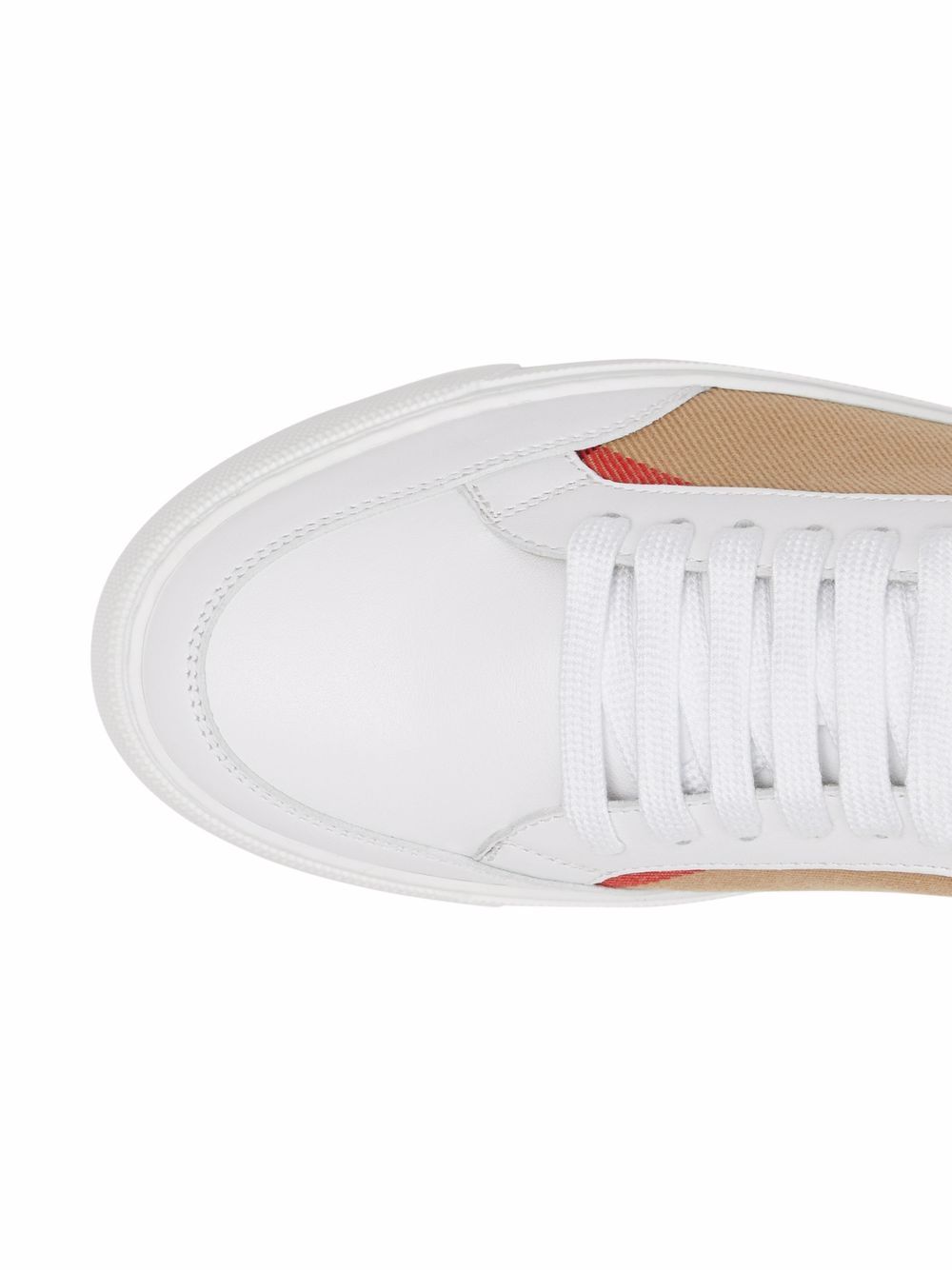 Burberry White Sneakers Glam Steals