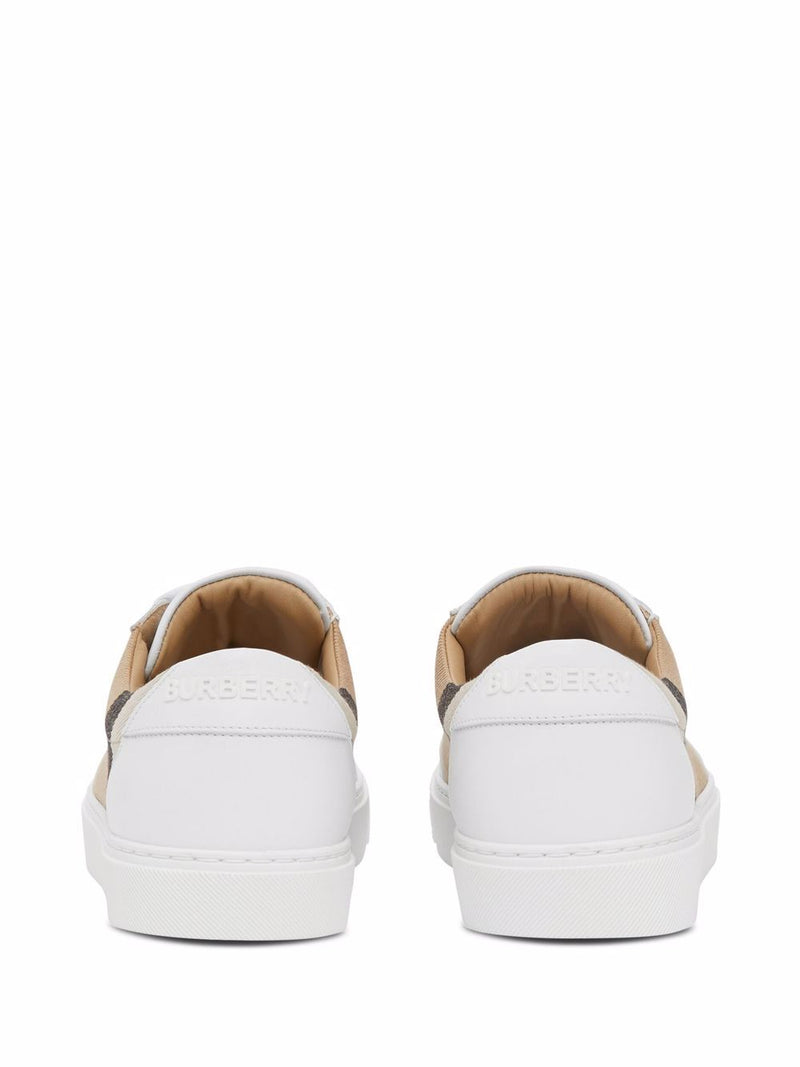 Burberry White Sneakers Glam Steals