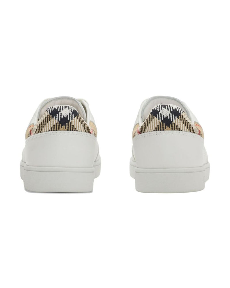 Burberry White Sneakers Glam Steals
