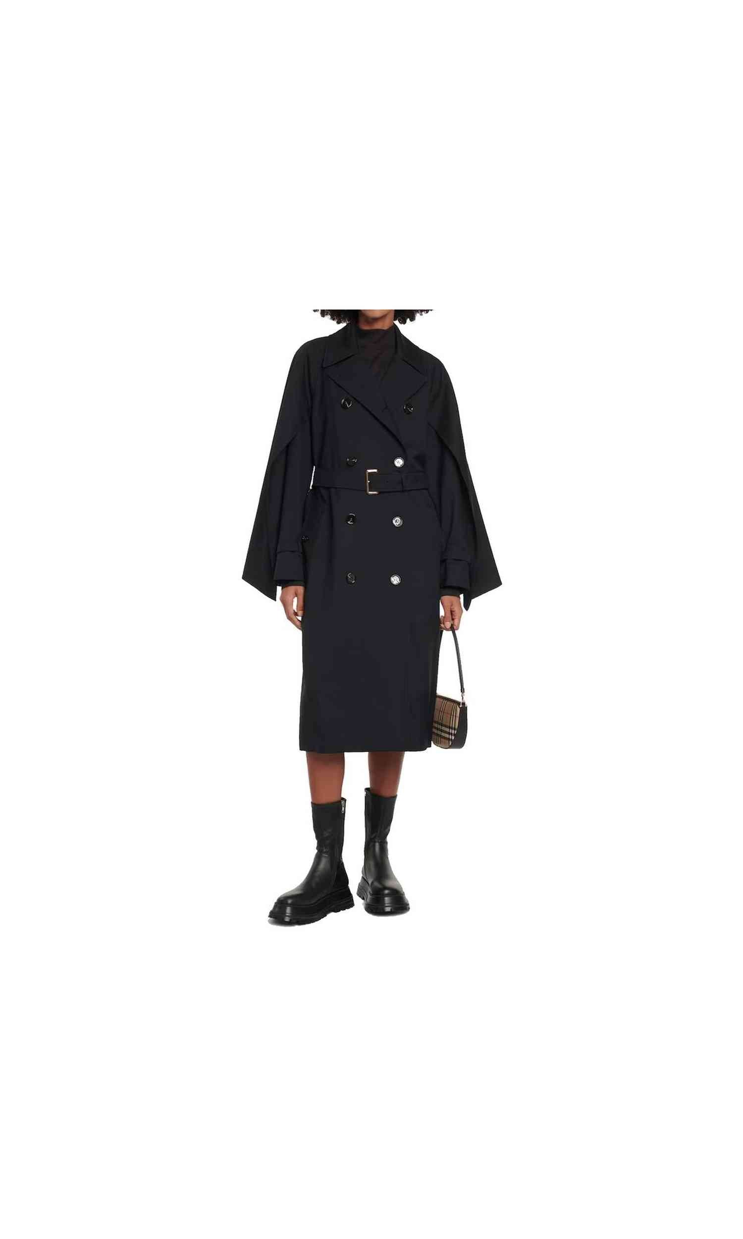 Burberry Wool Blend Trench Coat Glam Steals