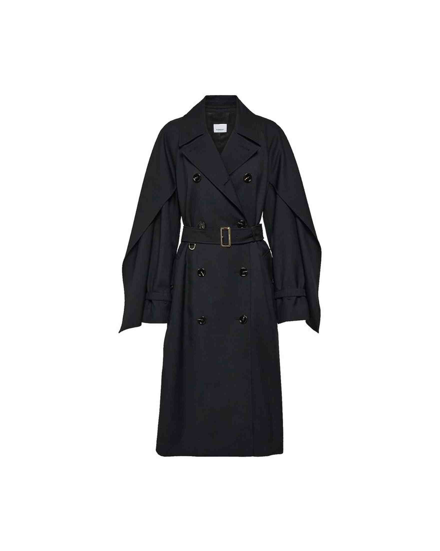 Burberry Wool Blend Trench Coat Glam Steals