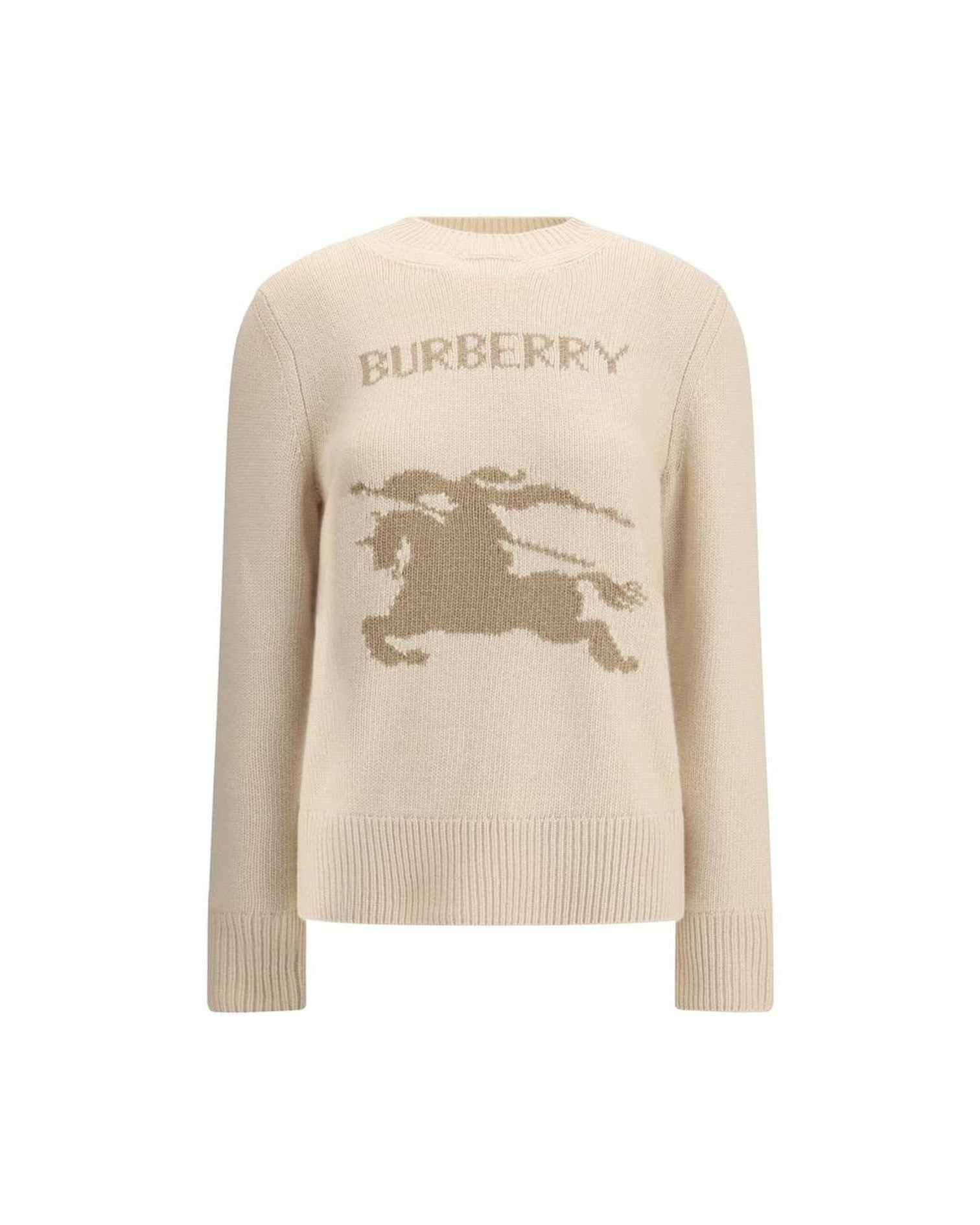 Burberry Wool Equestrian Knight Sweater Glam Steals
