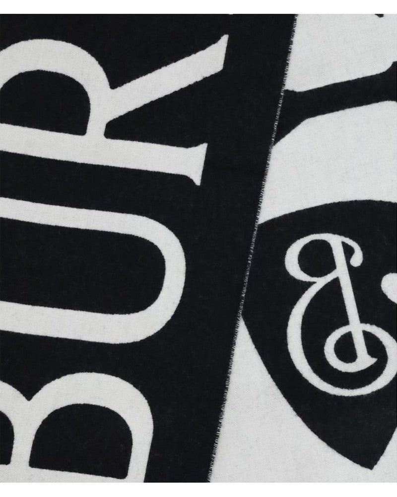 Burberry Wool Logo Scarf Glam Steals