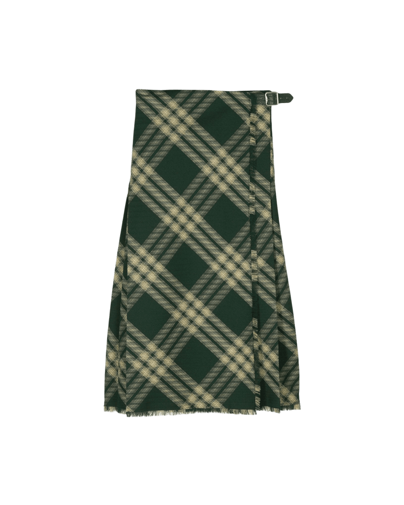 Burberry Wool Pleated Skirt Glam Steals