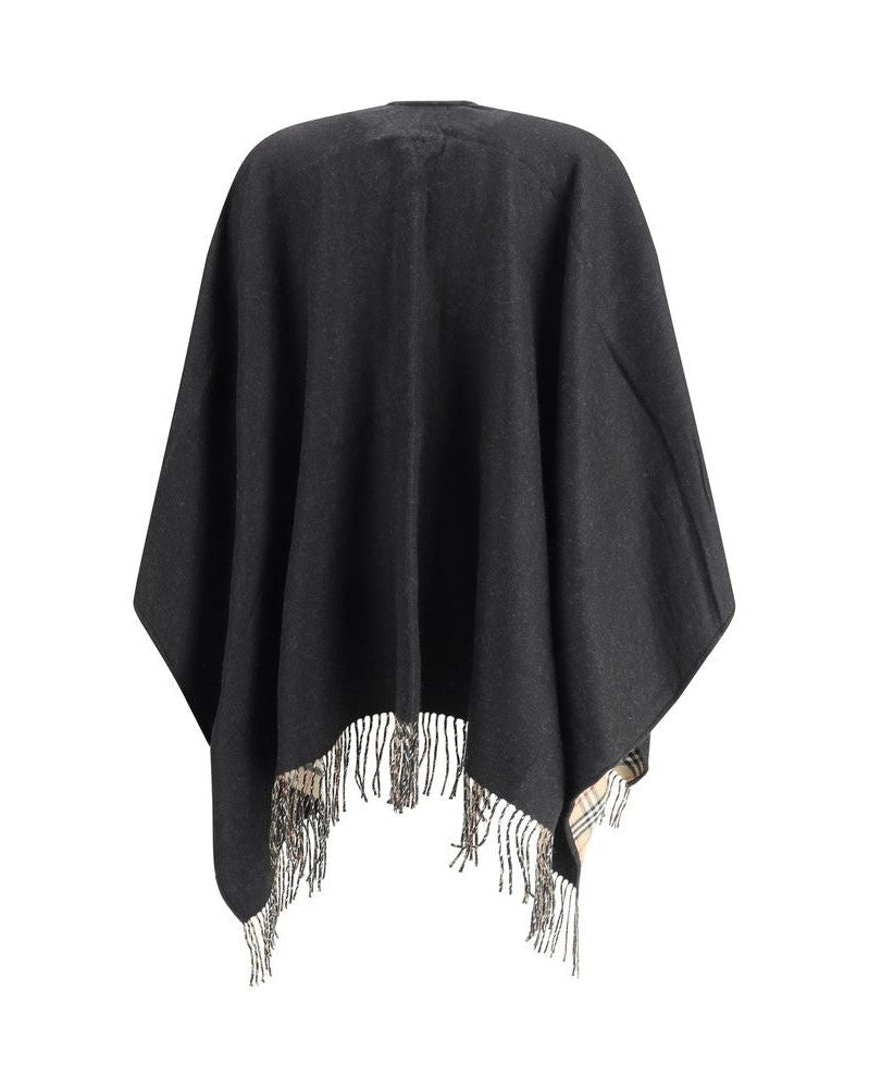 Burberry Wool Poncho Glam Steals