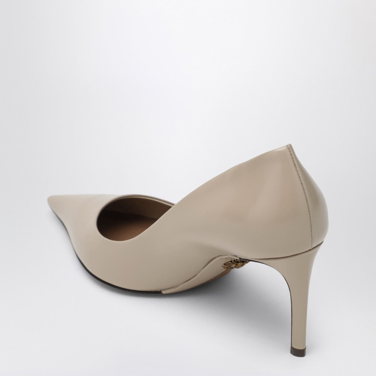Dolce & Gabbana Dolce&Gabbana Beige calfskin décolleté devotion Glam Steals