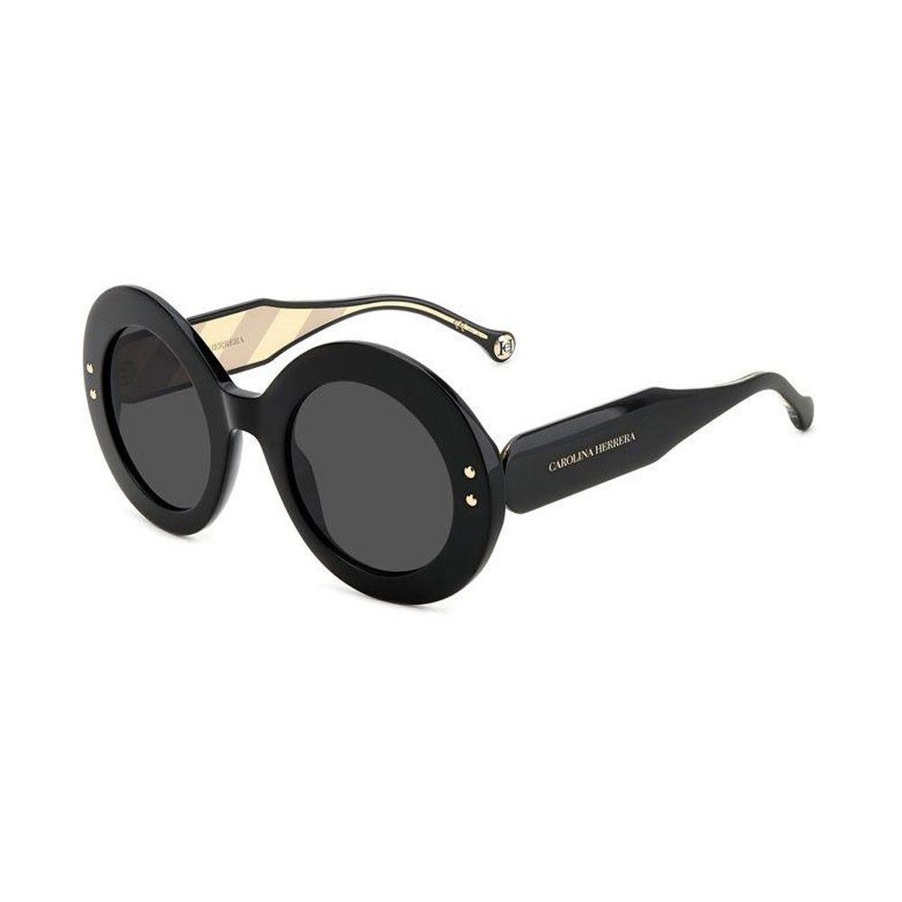 Carolina Herrera Black Acetate Sunglasses Glam Steals