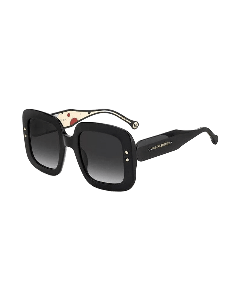 Carolina Herrera Black Acetate Sunglasses Glam Steals