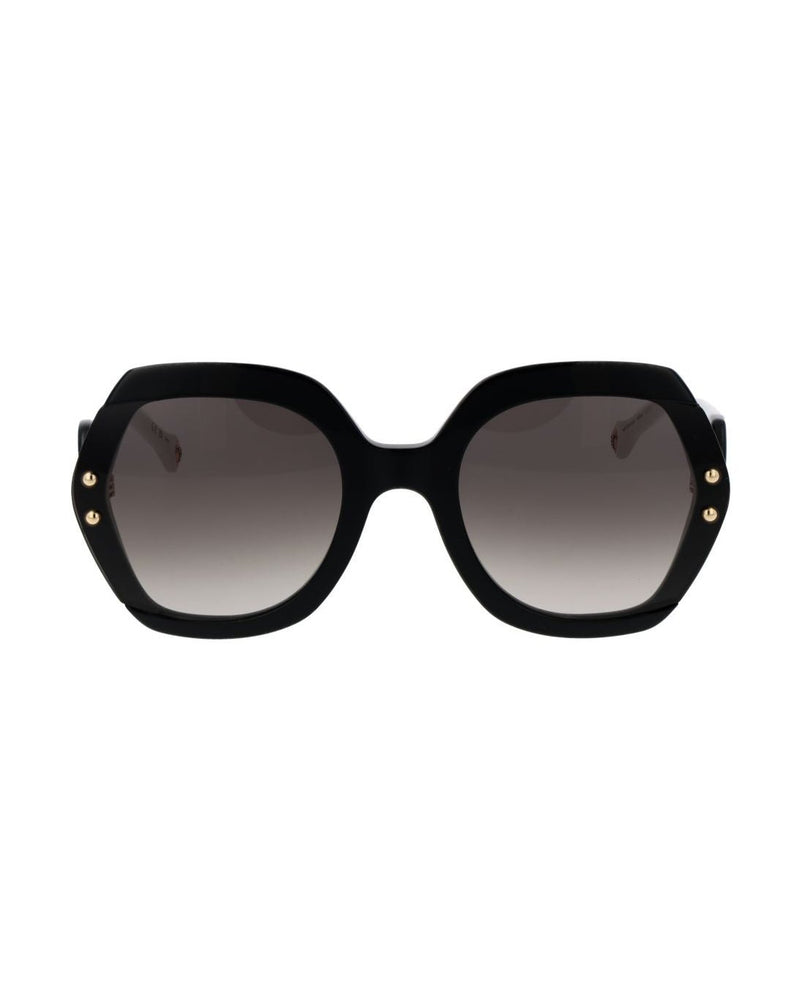 Carolina Herrera Black Acetate Sunglasses Glam Steals
