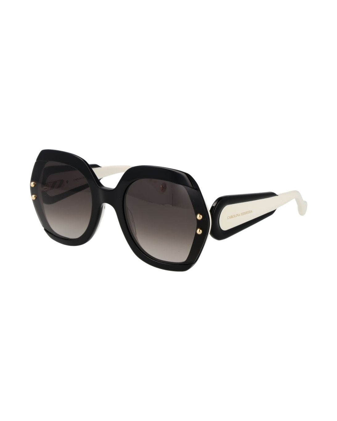 Carolina Herrera Black Acetate Sunglasses Glam Steals