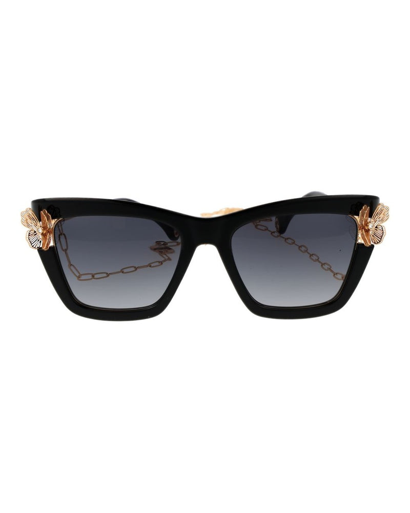Carolina Herrera Black Polyamide Sunglasses Glam Steals