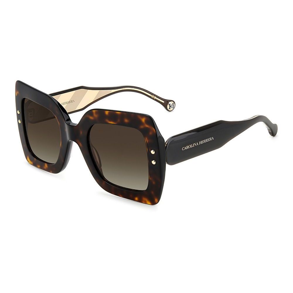 Carolina Herrera Brown Acetate Sunglasses Glam Steals