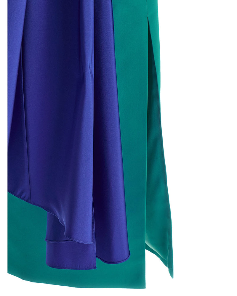Carolina Herrera Color Block Dress Glam Steals