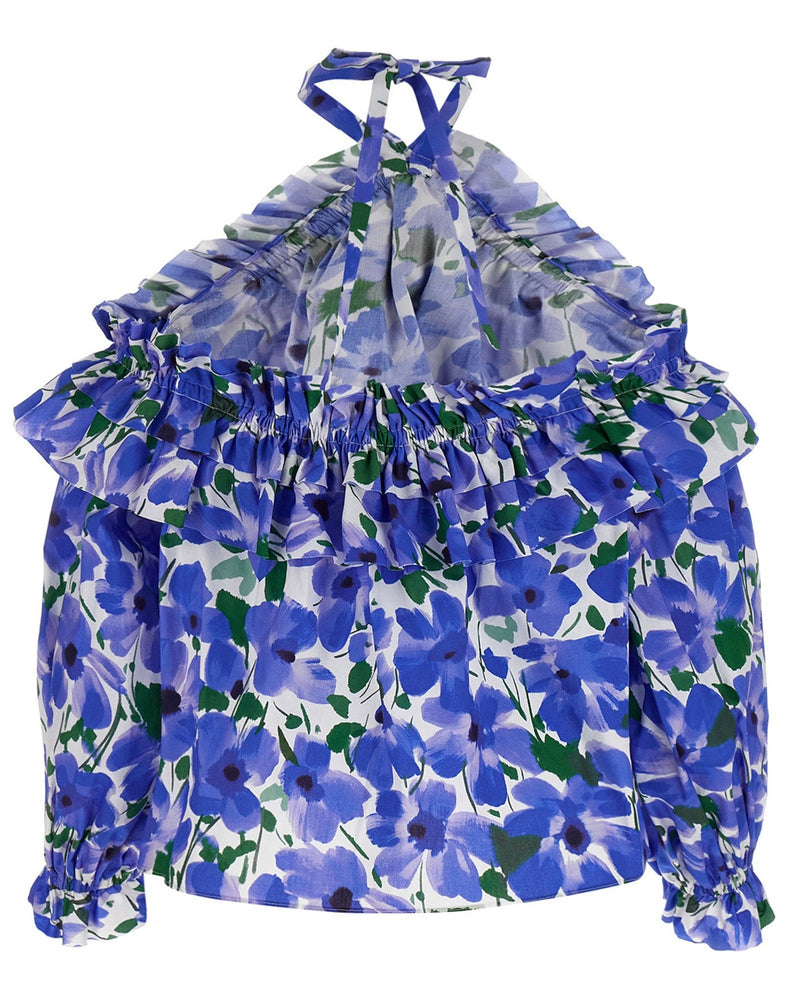 Carolina Herrera Floral Top Glam Steals