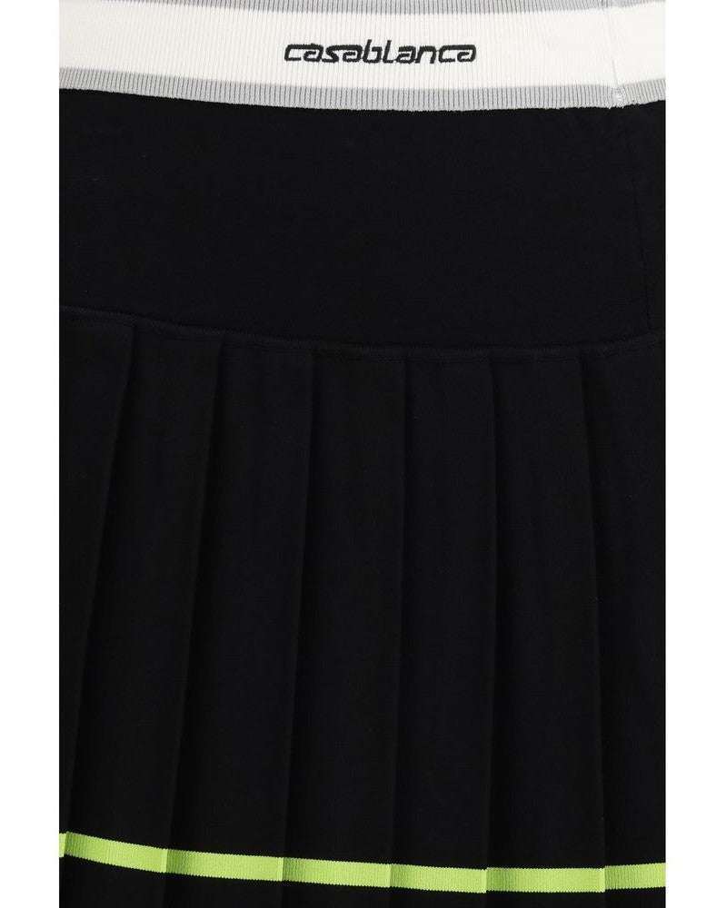 Casablanca Black Viscose Mini Skirt Glam Steals