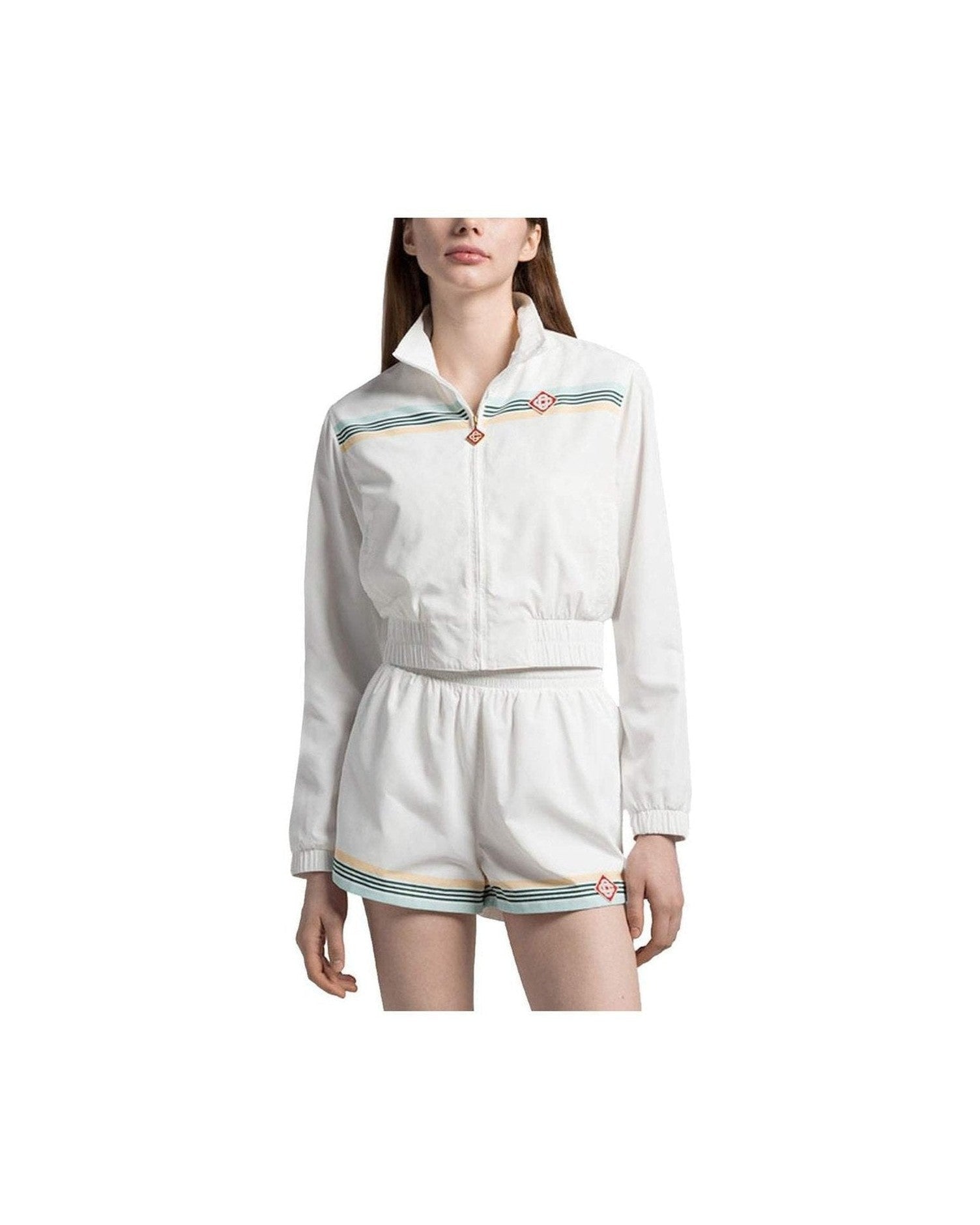 Casablanca Polyester White Sweater Glam Steals