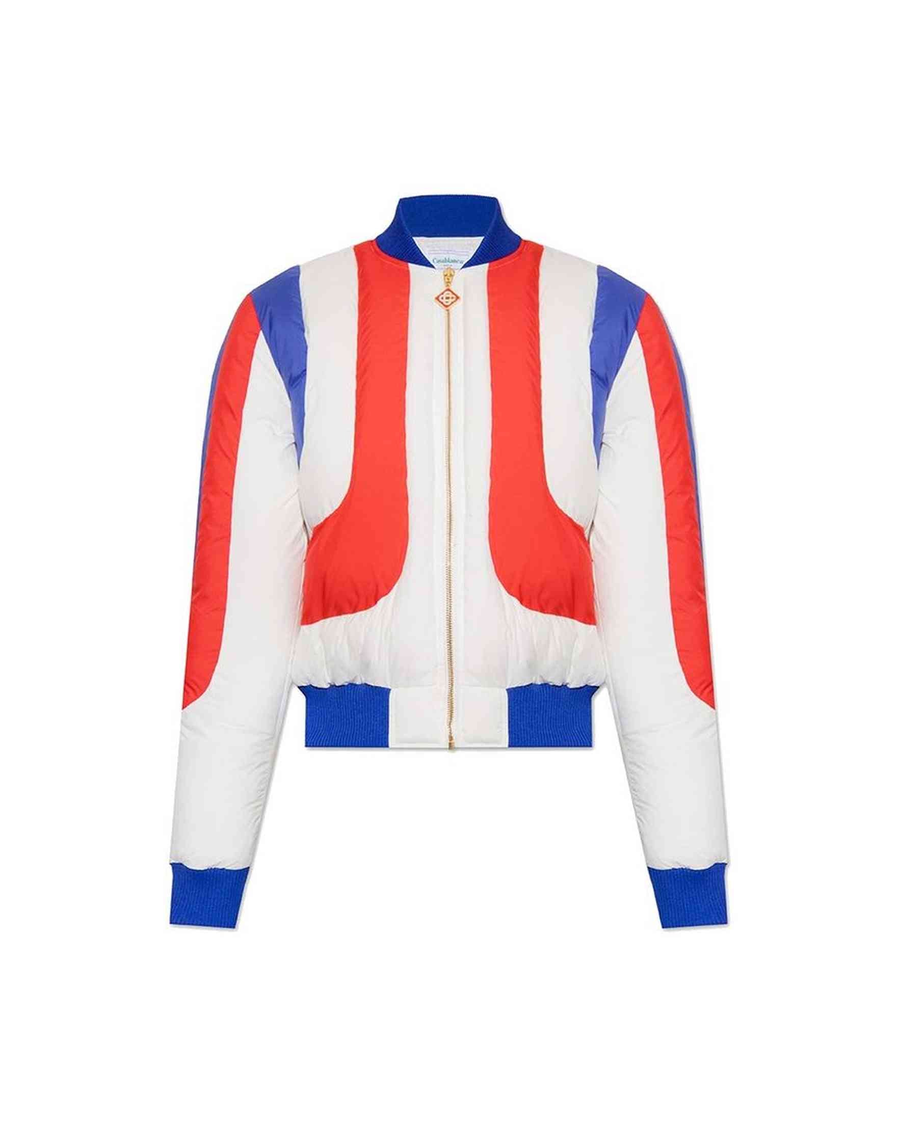 Casablanca Quilted Bomber Jacket Glam Steals