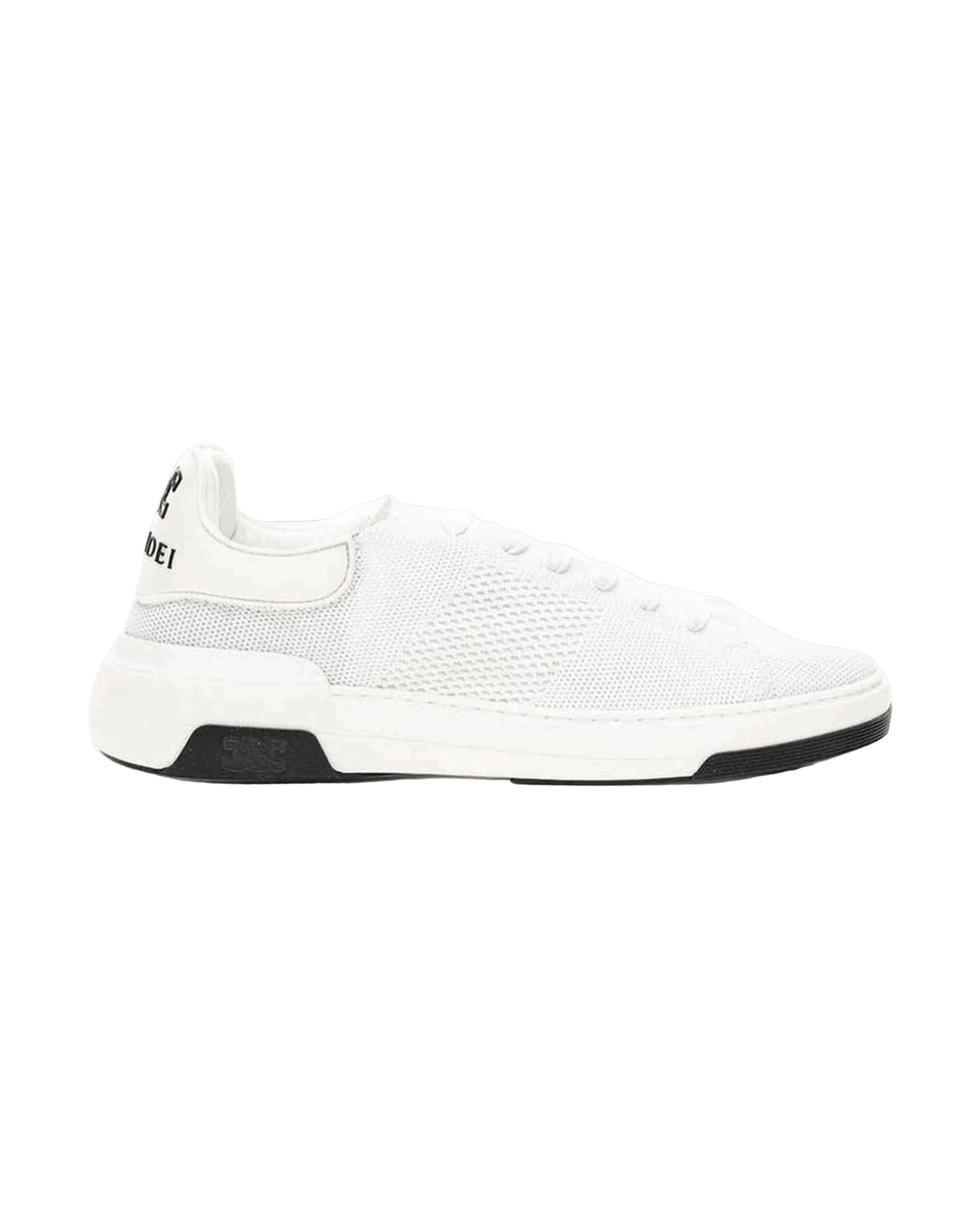 Casadei Elegant White Leather Sneakers