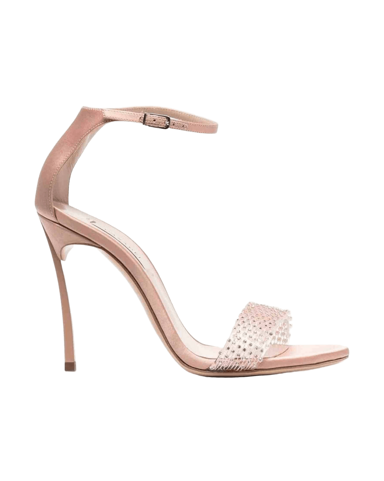 Casadei Satin 100mm Blade Twenties Sandals Glam Steals