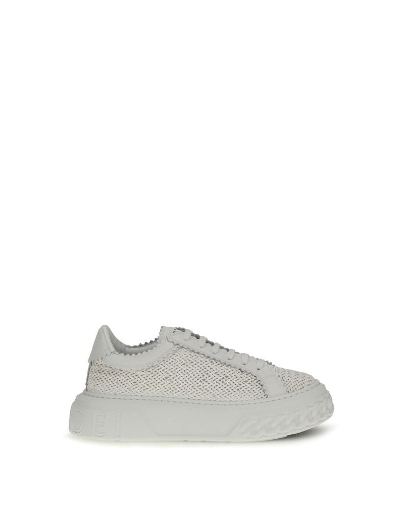 Casadei White Chunky Sneakers Glam Steals
