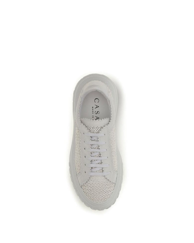 Casadei White Chunky Sneakers Glam Steals