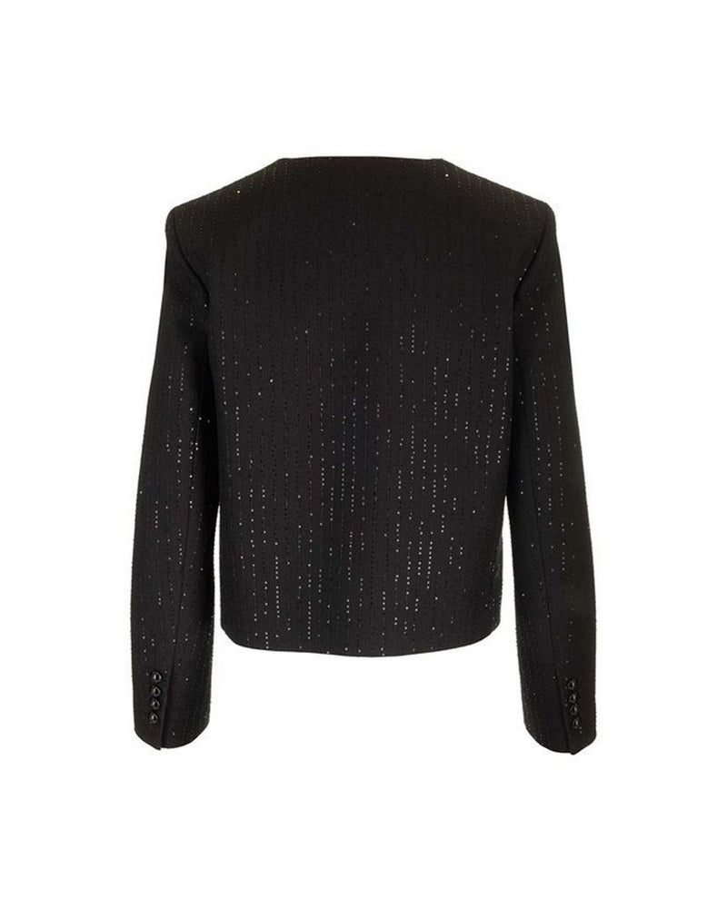 Celine Black Polyamide Coat Glam Steals