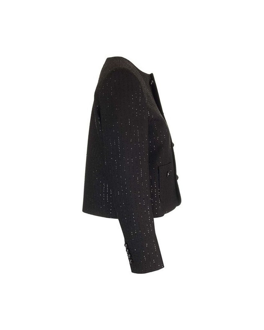 Celine Black Polyamide Jacket Glam Steals