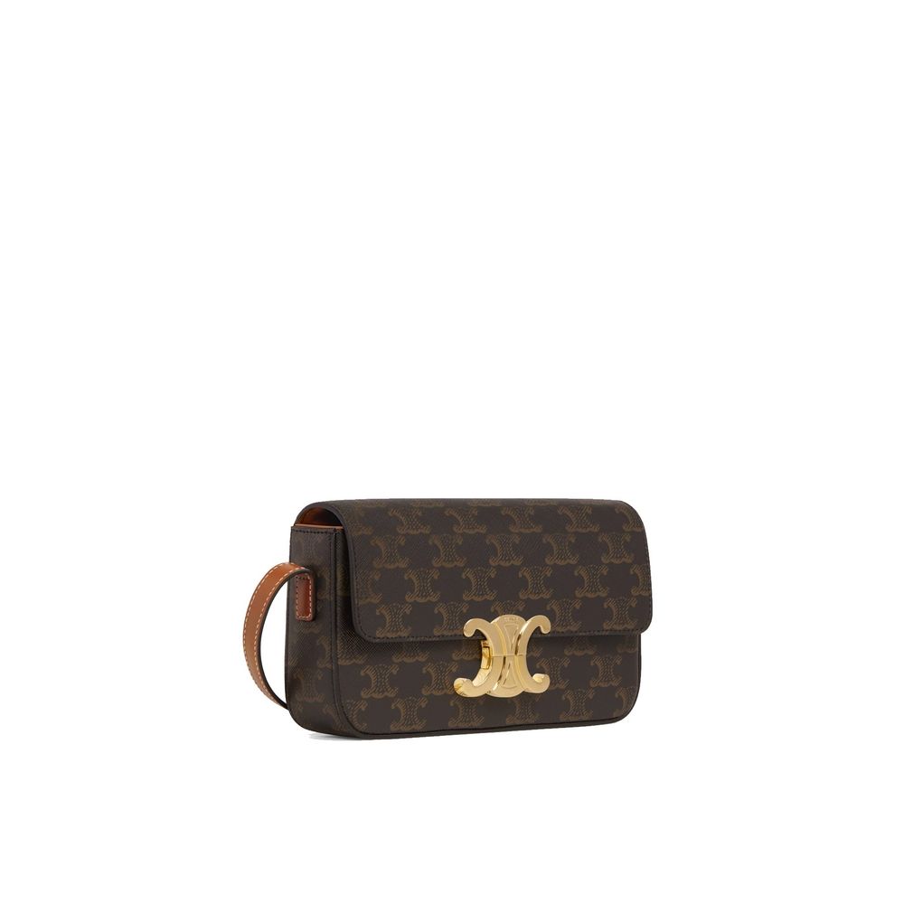 Celine Claude Triomphe Shoulder Bag Glam Steals