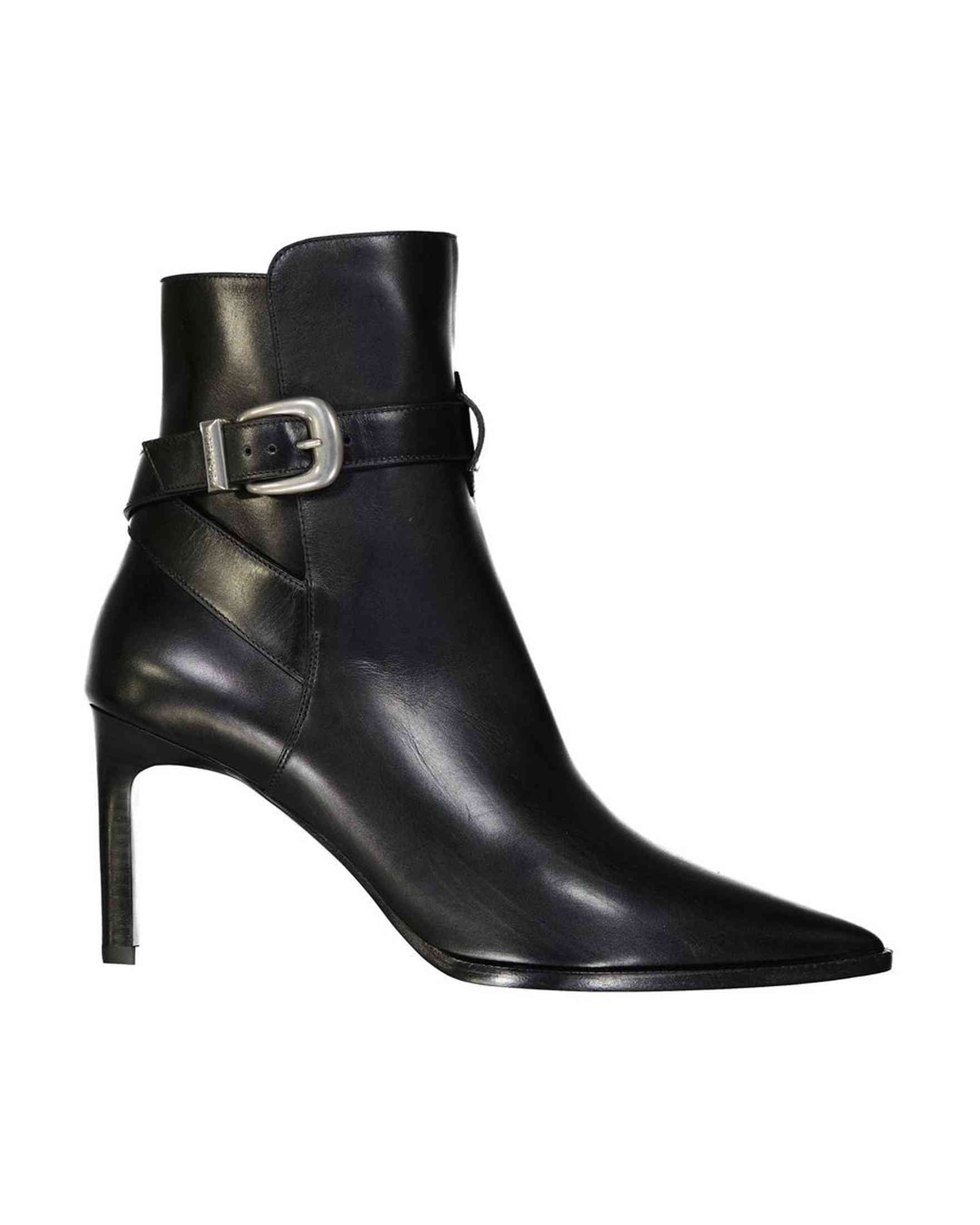 Celine Leather Jodphur Boots Glam Steals