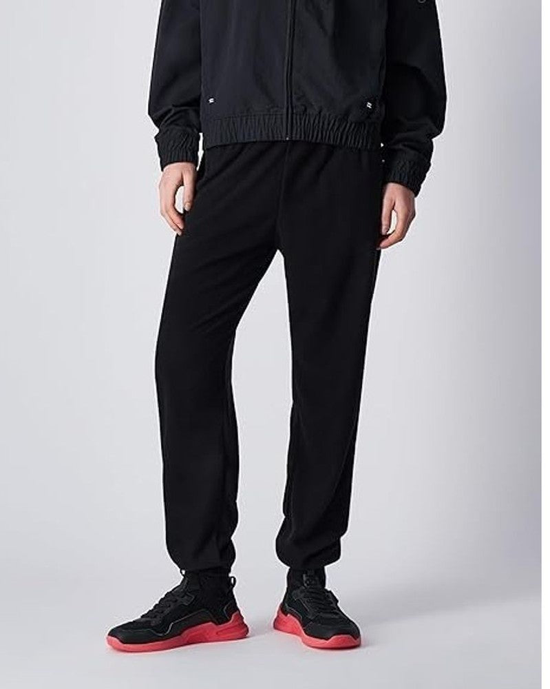 Champion Black Polyester Joggers Glam Steals