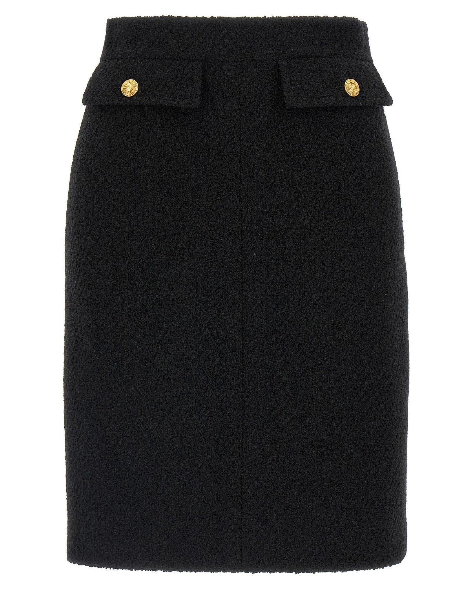 Chloé Wool Bouclé Skirt