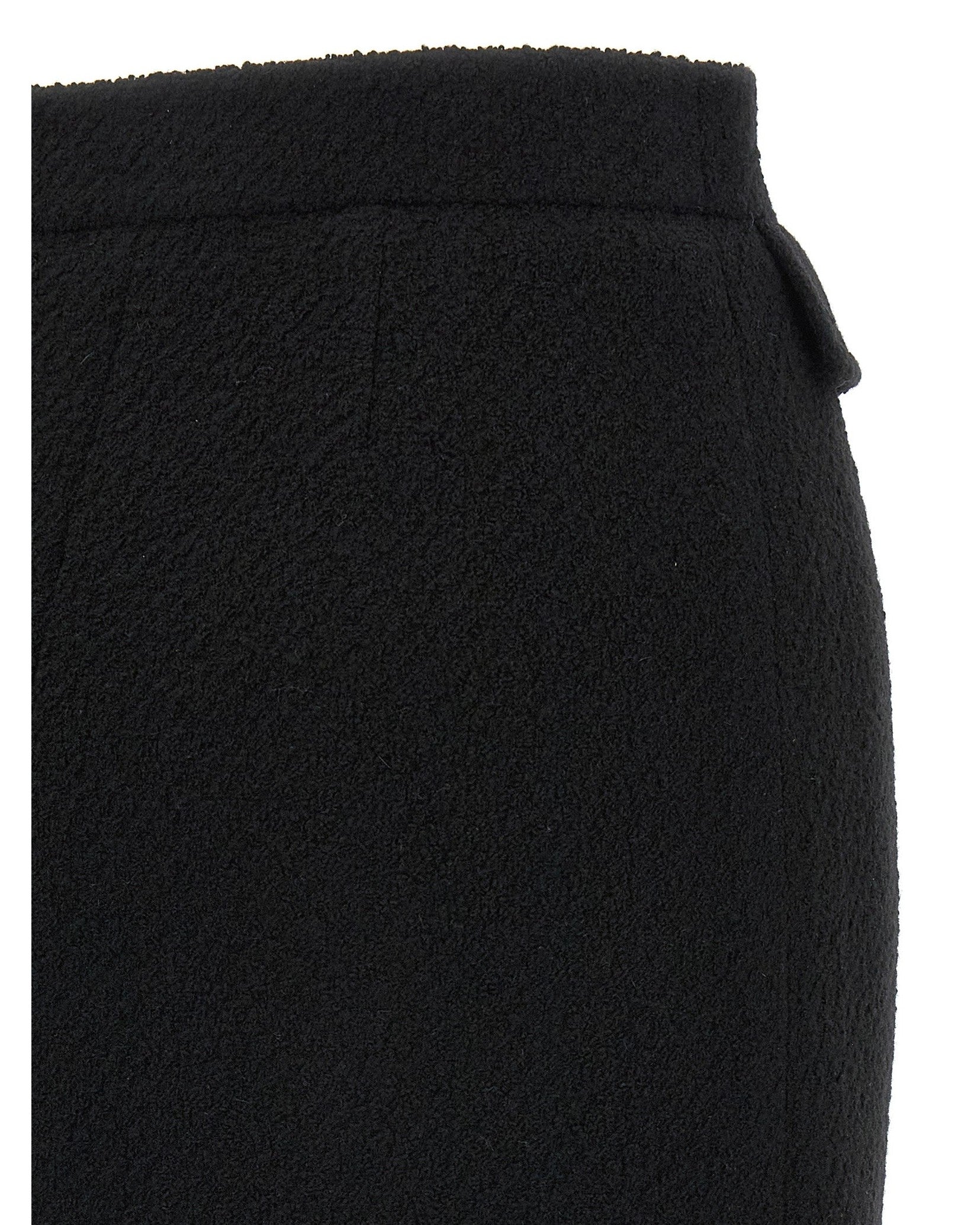 ChloÉ Bouclé Wool Skirt Glam Steals