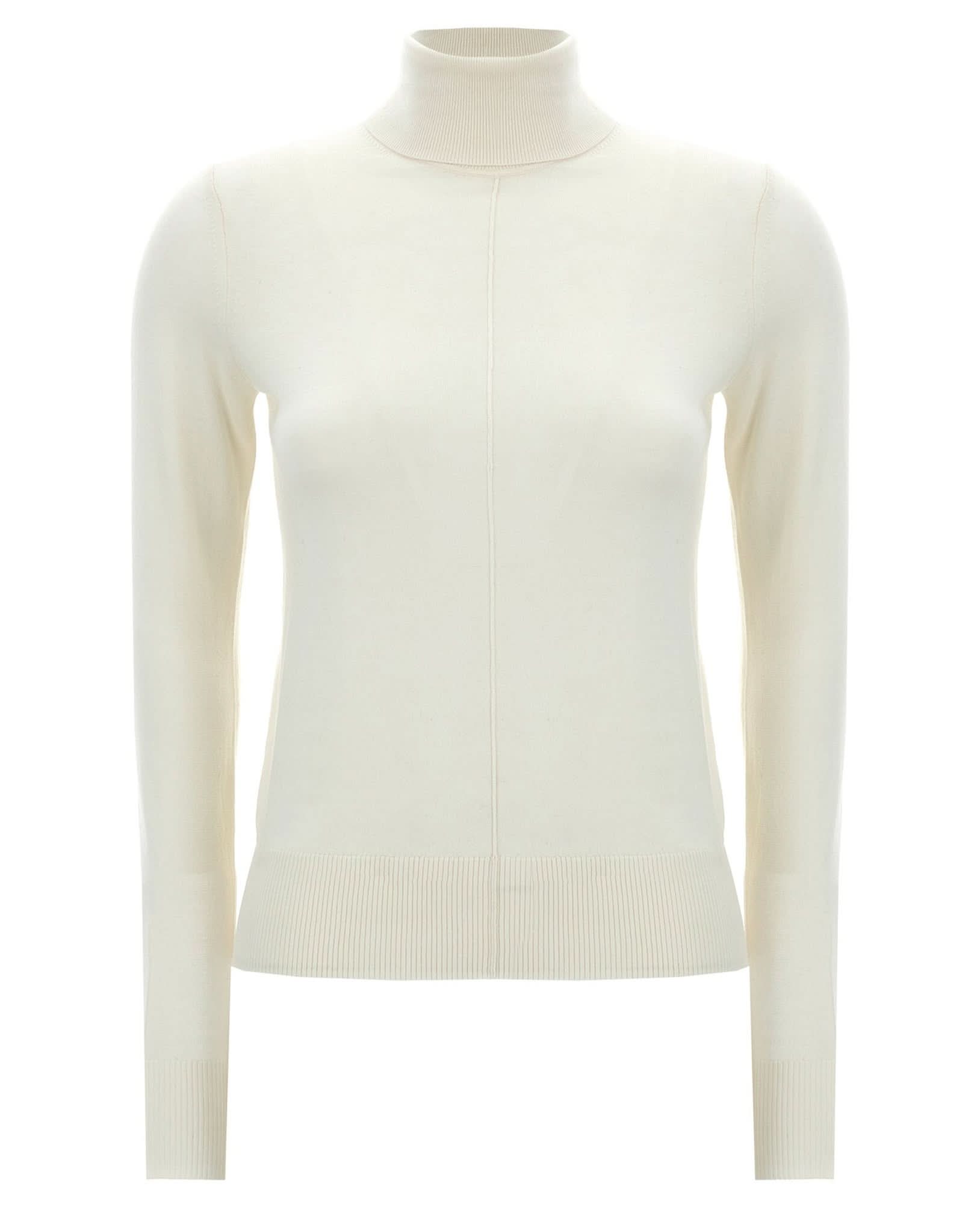 ChloÉ Logo Embroidery Turtleneck Sweater Glam Steals