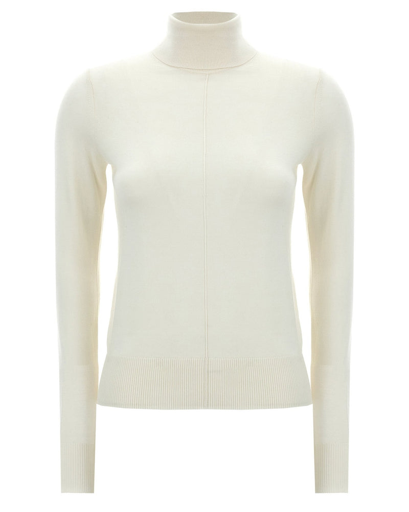 ChloÉ Logo Embroidery Turtleneck Sweater Glam Steals
