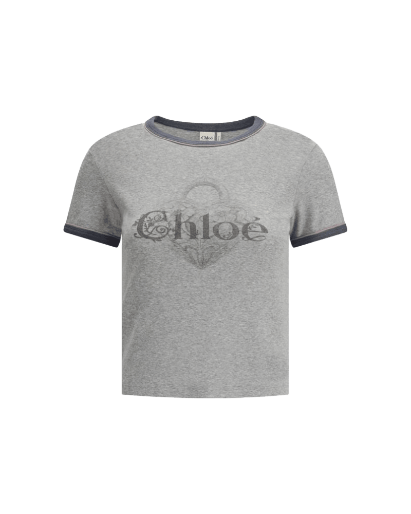 Chloé Baby Fit Logo T-shirt Glam Steals