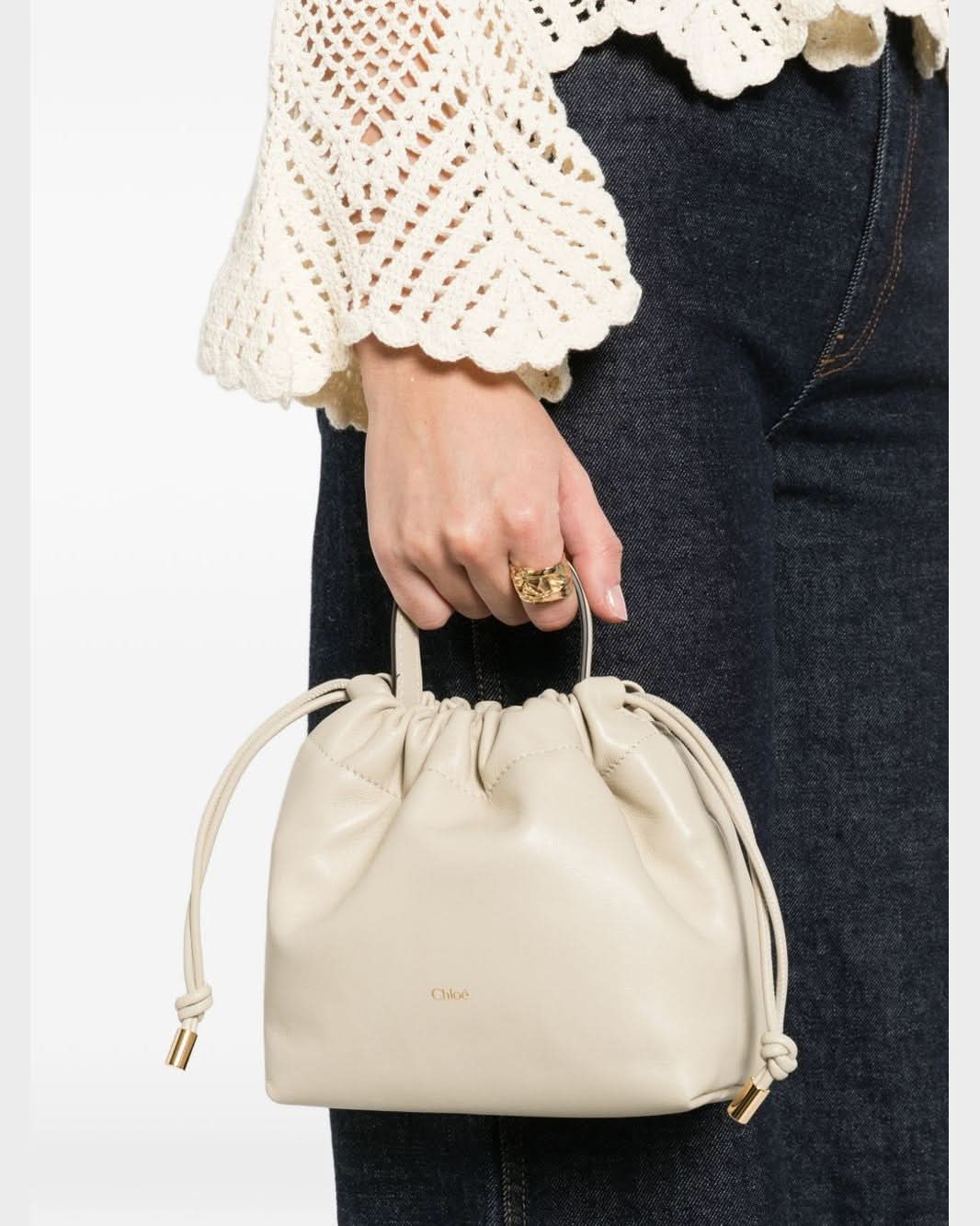 Chloé Beige Bag Clutches