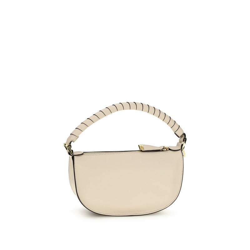 Chloé Beige Calf Leather Bos Taurus Shoulder Bag Glam Steals