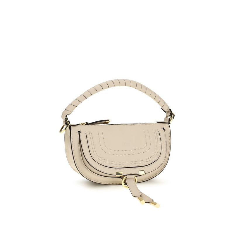 Chloé Beige Calf Leather Bos Taurus Shoulder Bag Glam Steals