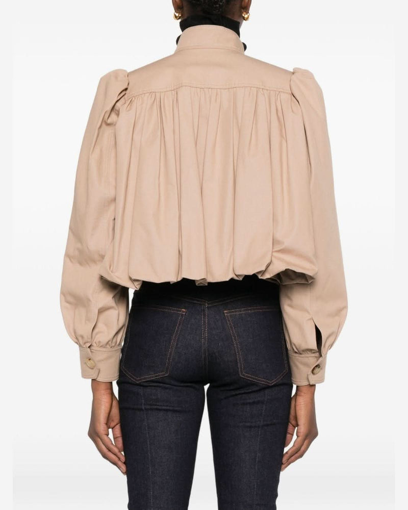 Chloé Beige Coat Glam Steals