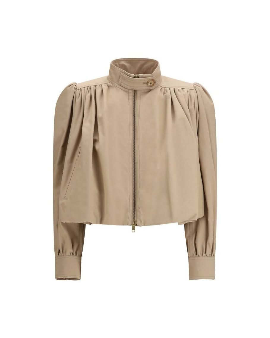 Chloé Beige Cotton Jacket