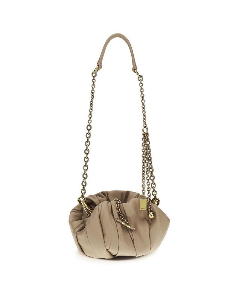 Chloé Beige Lamb Ovis Aries Shoulder Bag Glam Steals