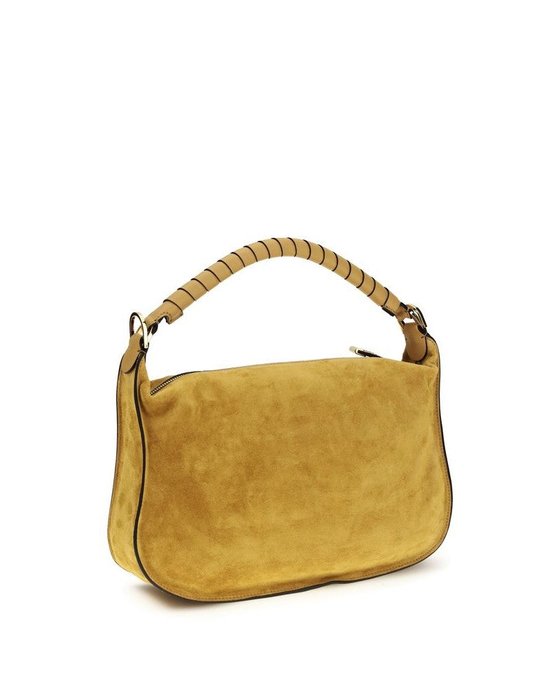 Chloé Beige Leather Calf Bos Taurus Shoulder Bag Glam Steals