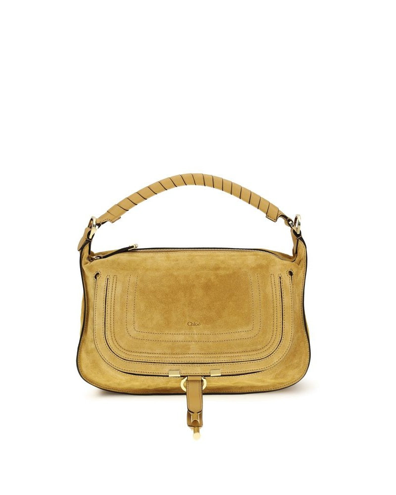 Chloé Beige Leather Calf Bos Taurus Shoulder Bag Glam Steals