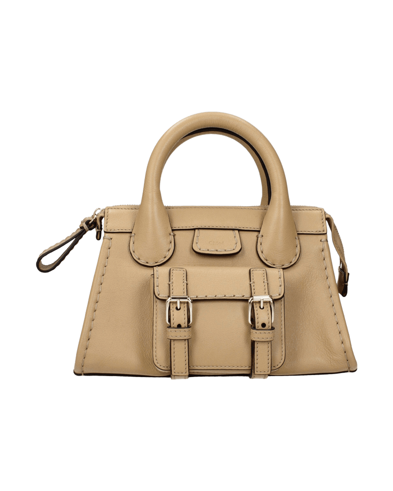 Chloé Beige Leather Handbags Glam Steals