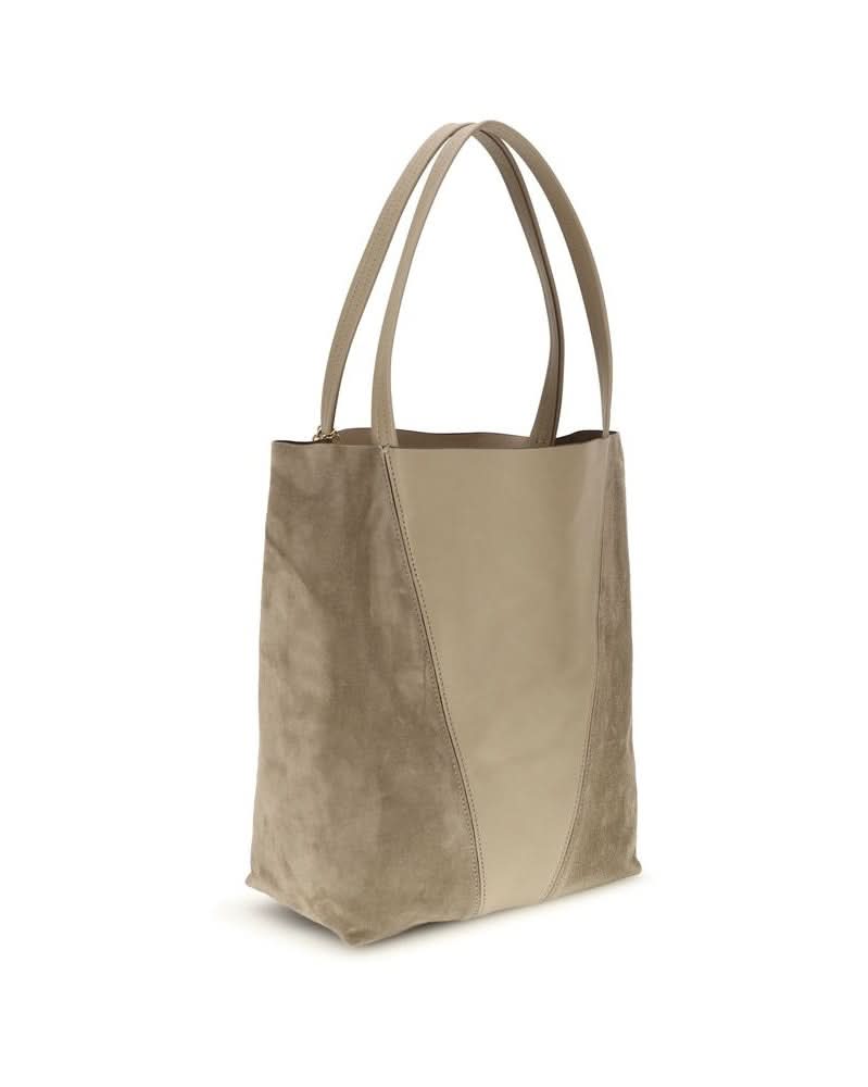 Chloé Beige Leather Shoulder Bag 