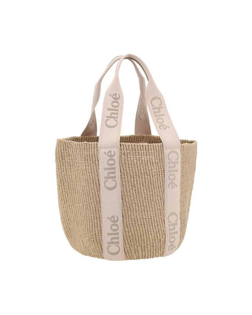 Chloé Beige Raffia Handbag Glam Steals