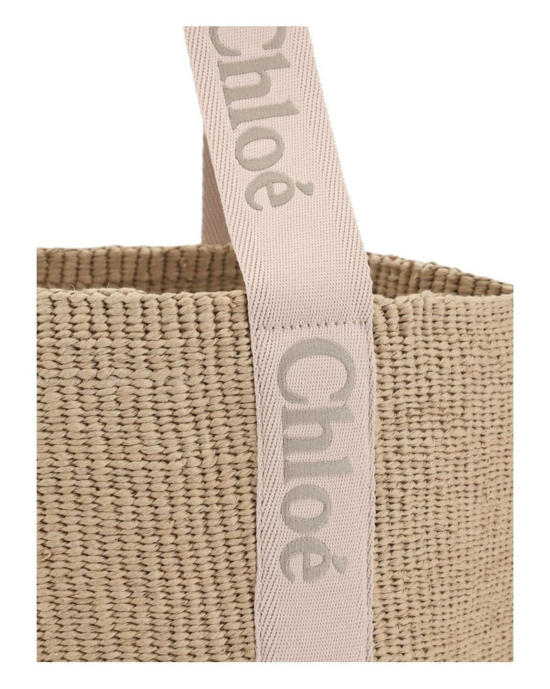 Chloé Beige Raffia Handbag Glam Steals