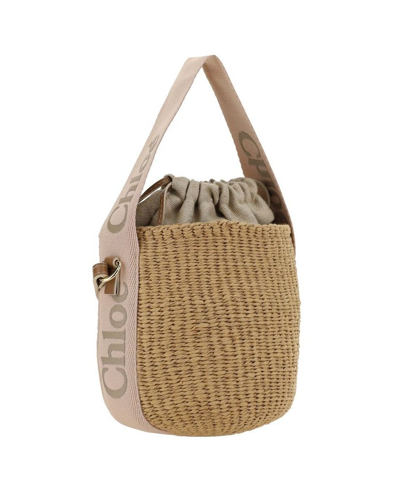 Chloé Beige Raffia Shoulder Bag Glam Steals