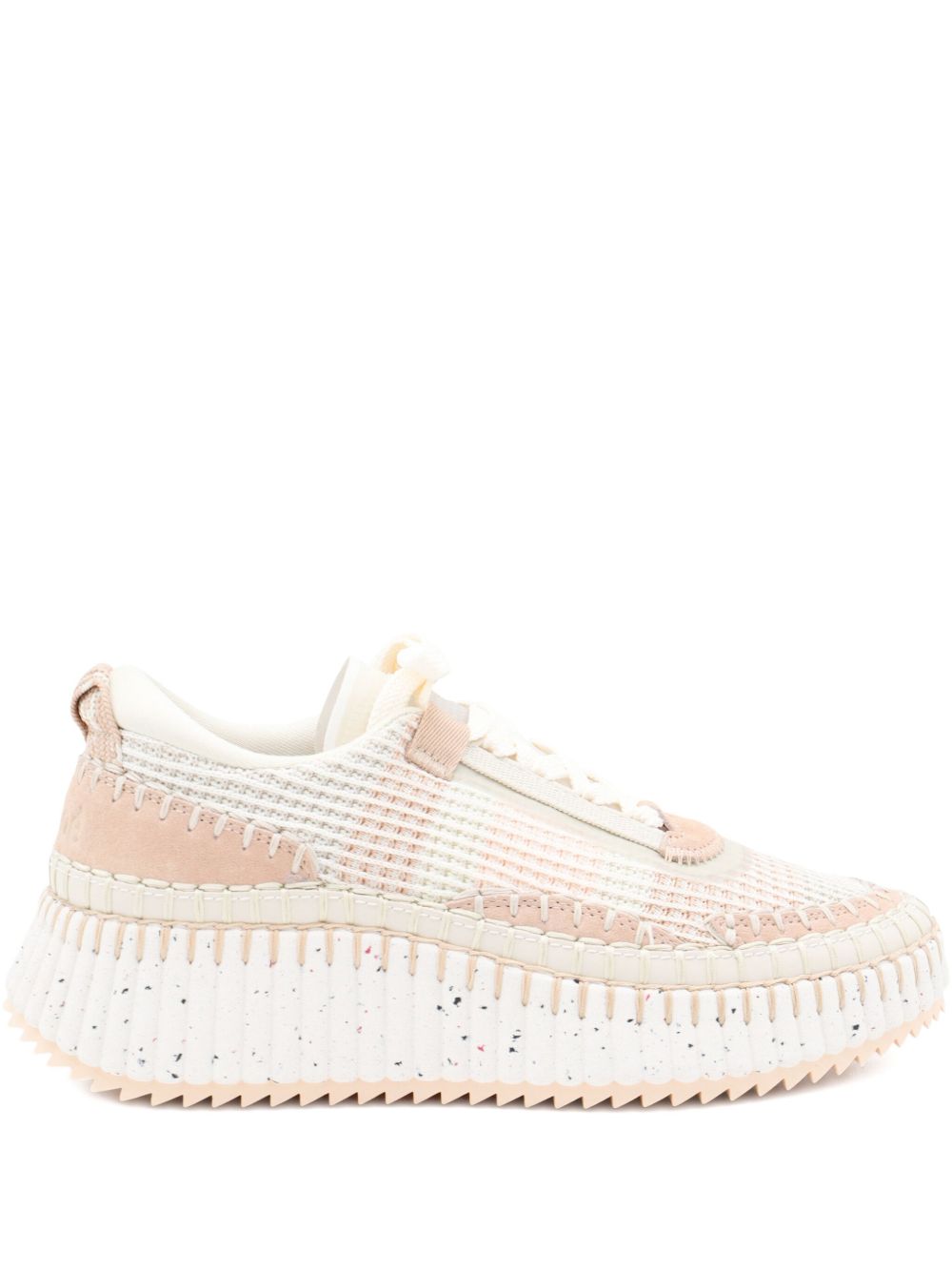 Chloé Beige Sneakers Glam Steals