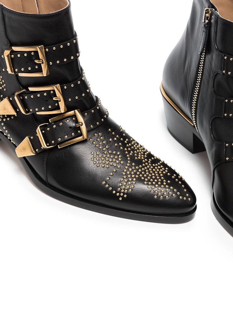 Chloé Black Boots Glam Steals